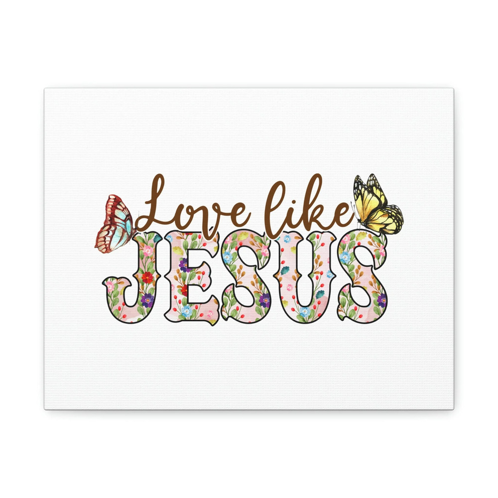 Scripture Walls John 15:12 Love Like Jesus Bible Verse Canvas Christian Wall